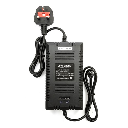 Battery charger 24v xlr - charger, 1.5a